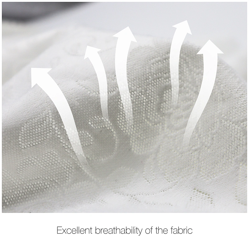 Nylon spandex jacquard mesh warp fabric