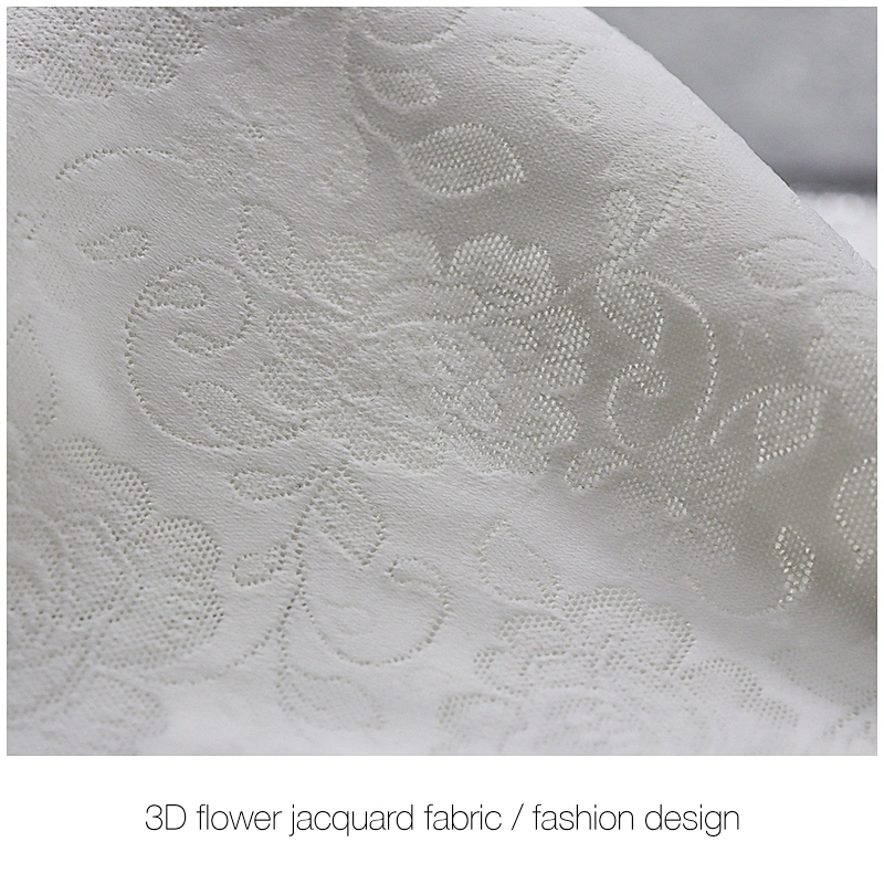 Nylon spandex jacquard mesh warp fabric